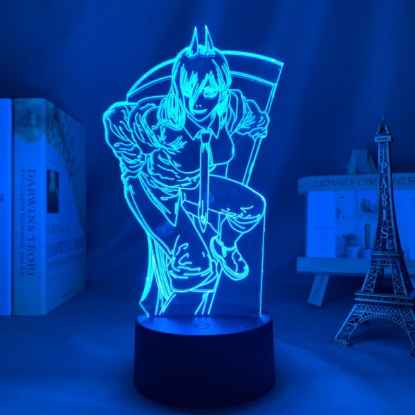 Anime 3d Lamp Chainsaw Man for Bedroom Decor Nightlight Kids Birthday Gift Manga Gadget Chainsaw Man 2 - Chainsaw Man Shop