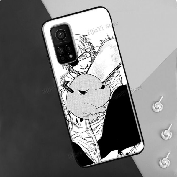 Chainsaw Man Horror Anime For Xiaomi Mi 9T 10T Pro Mi Note 10 Lite A2 Mi 5 - Chainsaw Man Shop