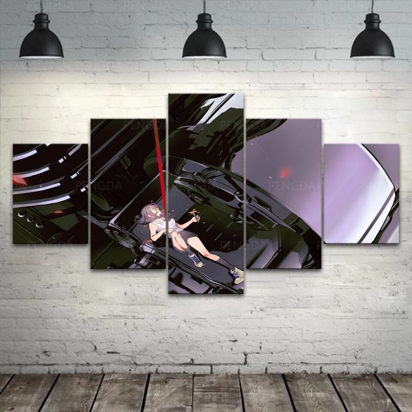 HD Home Decoration Chainsaw Man Canvas Anime Prints Painting Poster Wall Modern Artwork Modular Pictures Living 2 - Chainsaw Man Shop