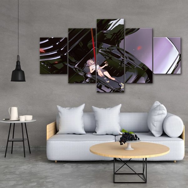 HD Home Decoration Chainsaw Man Canvas Anime Prints Painting Poster Wall Modern Artwork Modular Pictures Living 3 - Chainsaw Man Shop