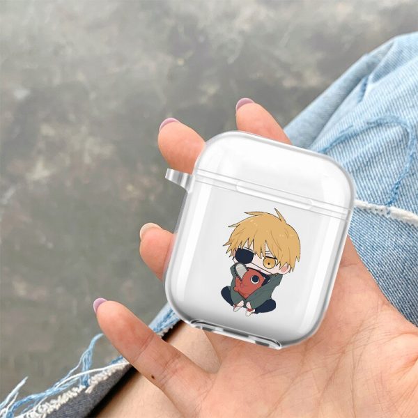 Japanese cartoon anime Chainsaw Man Candy Soft Tpu Case For Apple Airpods 1 2 Pro Bluetooth 5 - Chainsaw Man Shop