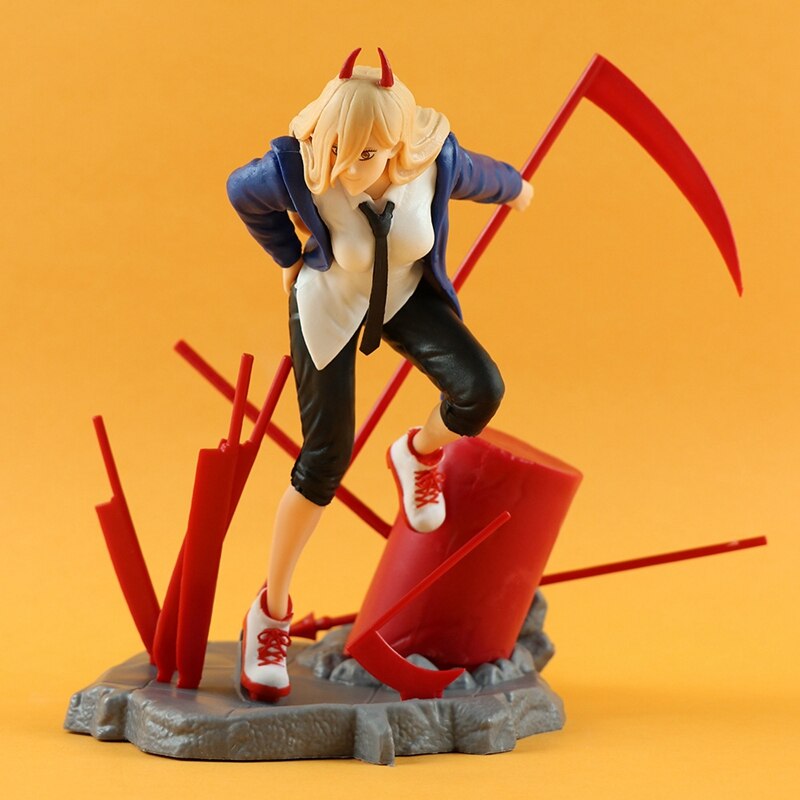 15cm Anime Chainsaw Man Figure Power Action Figure Kawaii Denji Pochita Chainsaw Man Figurine PVC Collection 1 - Chainsaw Man Shop