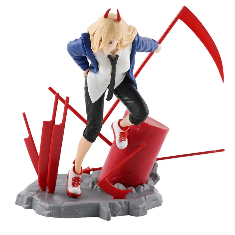 15cm Anime Chainsaw Man Figure Power Action Figure Kawaii Denji Pochita Chainsaw Man Figurine PVC Collection - Chainsaw Man Shop